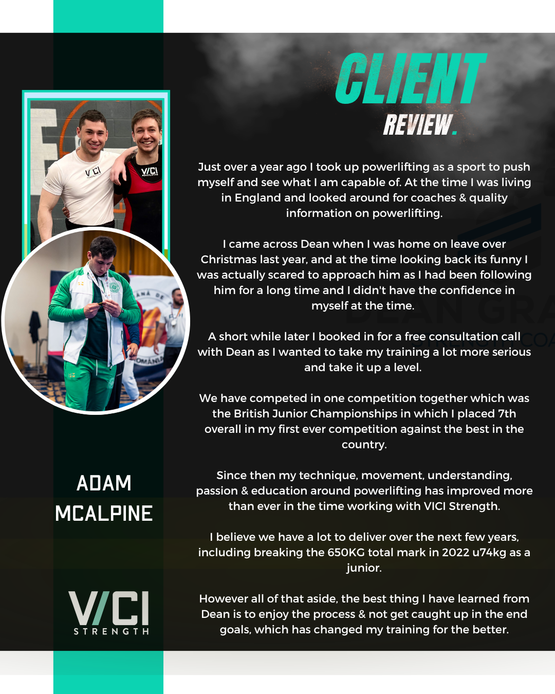 Adam McAlpine client review